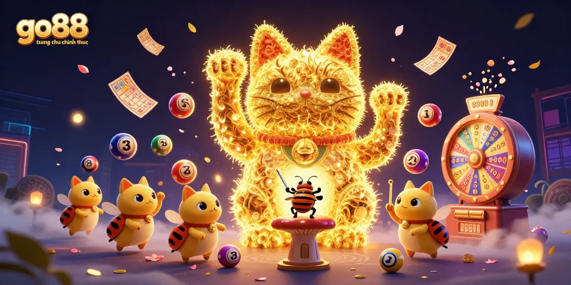 Experience the engaging world of go88 trang chu chinh thuc with vibrant lottery and casino symbols.