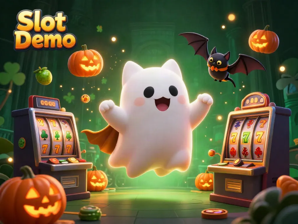 Experience the thrill of Slot Demo with ghost-themed slots in a haunted casino.